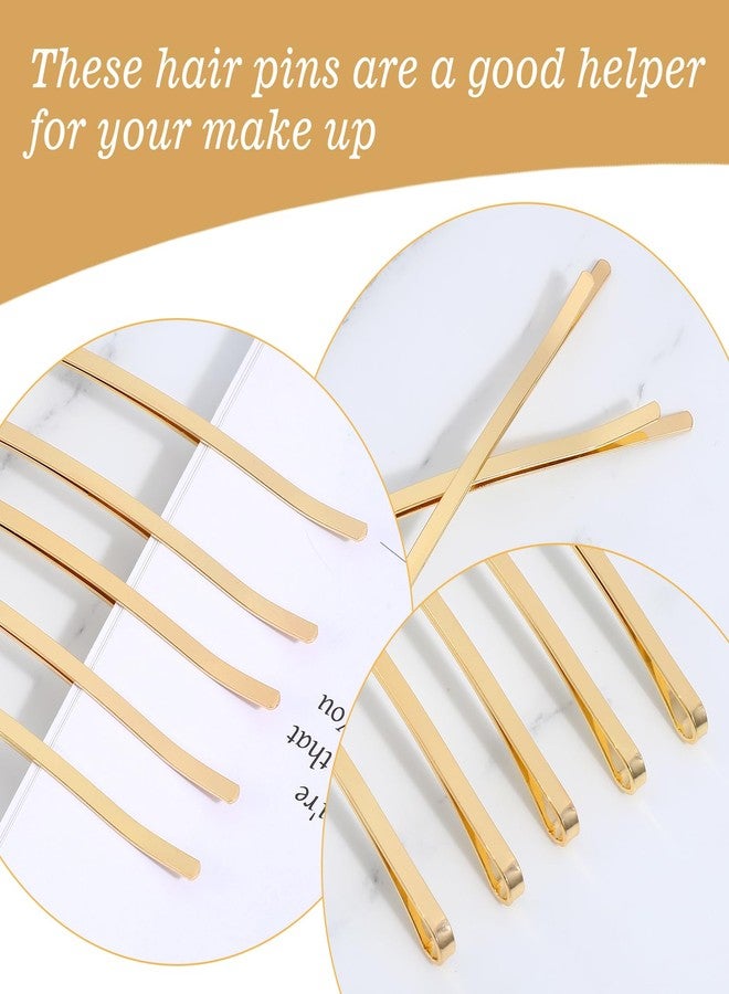 Tyqour 30pcs Jumbo Bobby Pins 3.35 Inch Long Bobby Pins for Thick Updo Hair, Metal Hair Clips Hairpins Hair Accessories for Women, Gold Long Hair Pins Hair Clips Hairpins Hair Accessories - Image 5